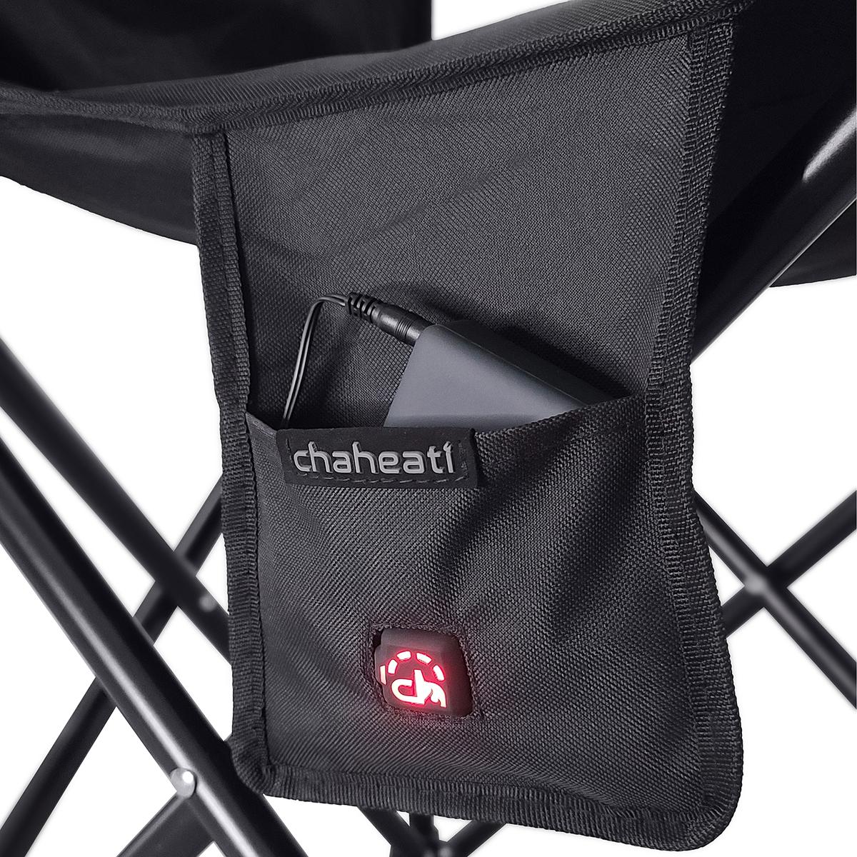 Chaheati 7V Battery Heated Camping Chair - Size