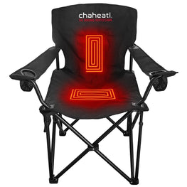 Chaheati 7V Battery Heated Camping Chair - Front
